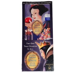 Disney Snow White And The Seven Dwarfs Limited Ed. 2-Disc (DVD, 2005) New
